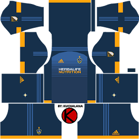 LA Galaxy 2016 - Dream League Soccer Kits and FTS15