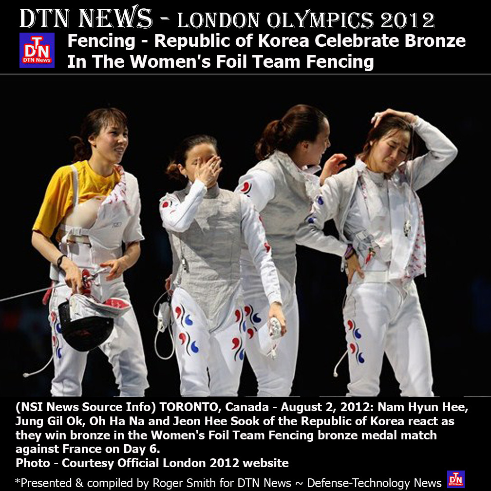 Pictures of The Day DTN News LONDON OLYMPICS 2012 Fencing