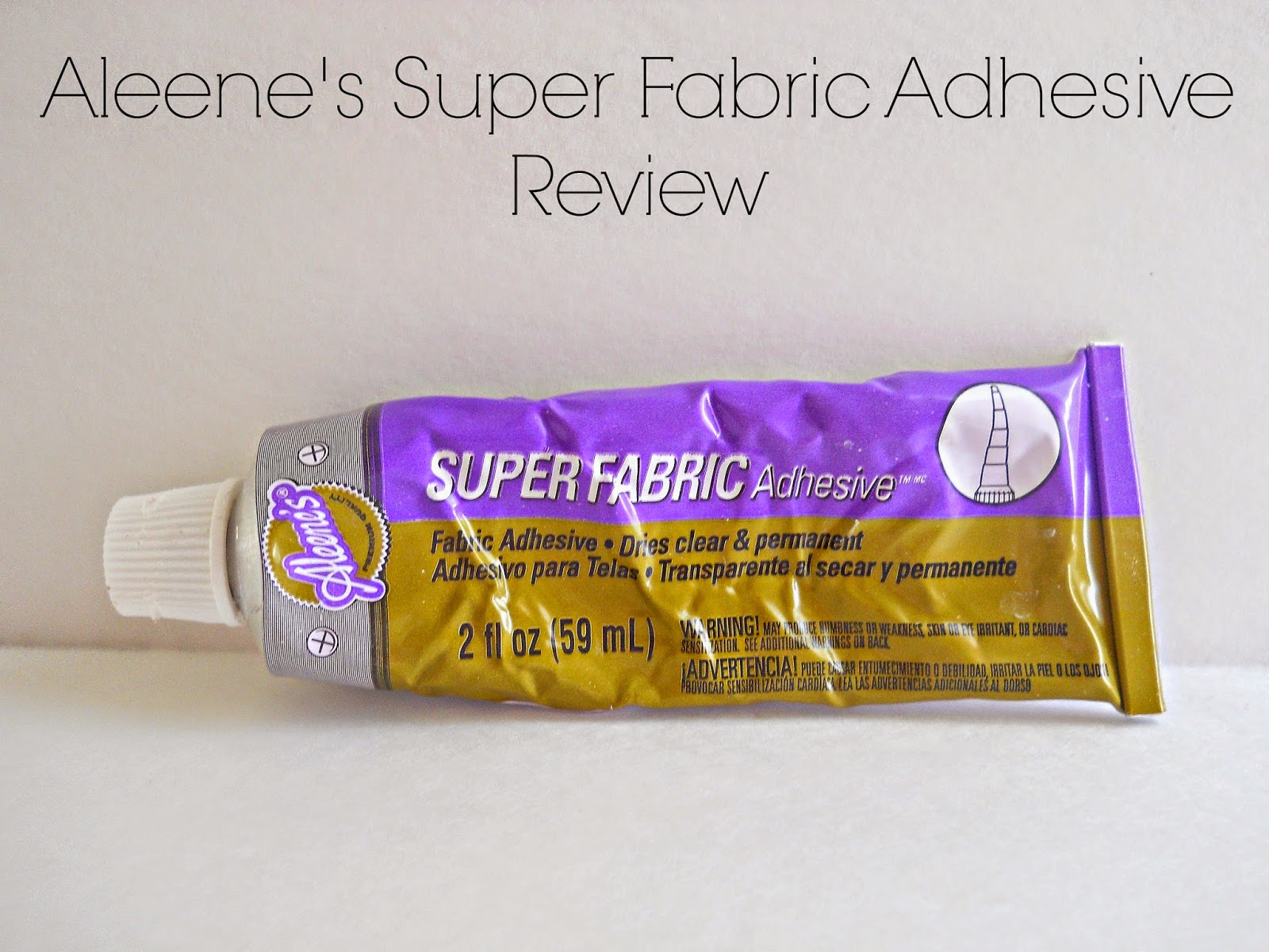 Aleene's Super Fabric Adhesive Review Running With A Glue Gun