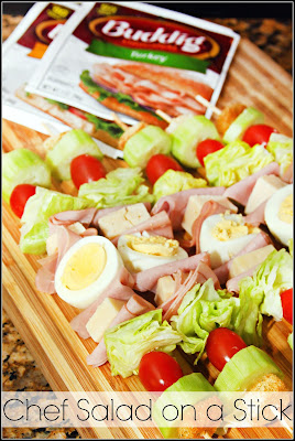 Chef Salad on a Stick #ThankYouMealMaker