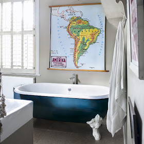 Ideas para decorar, diseñar y mejorar tu casa.: Arte en el Cuarto de Baño