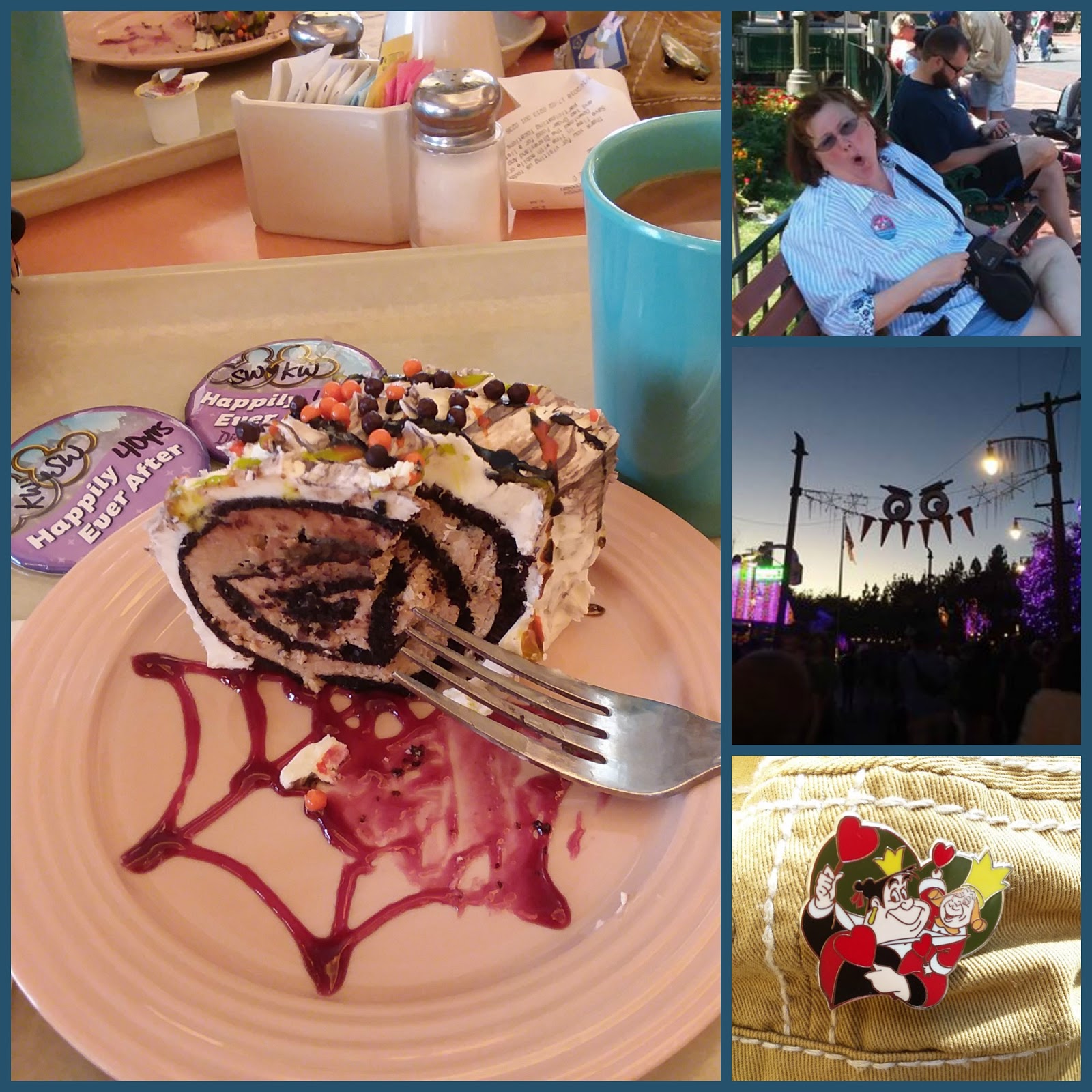 i like to try out some of the holiday fare and this dessert did not fail in fact i couldn t eat it all the castmember was so sweet and gave us two i like to try out some of the holiday fare and this dessert did not fail in fact i couldn t eat it all the castmember was so sweet and gave us two