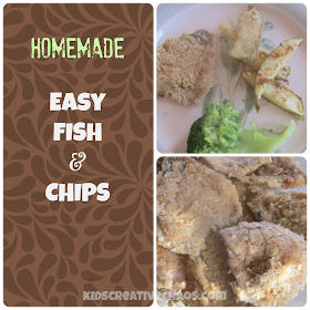 Homemade Fish and Chips Recipe.
