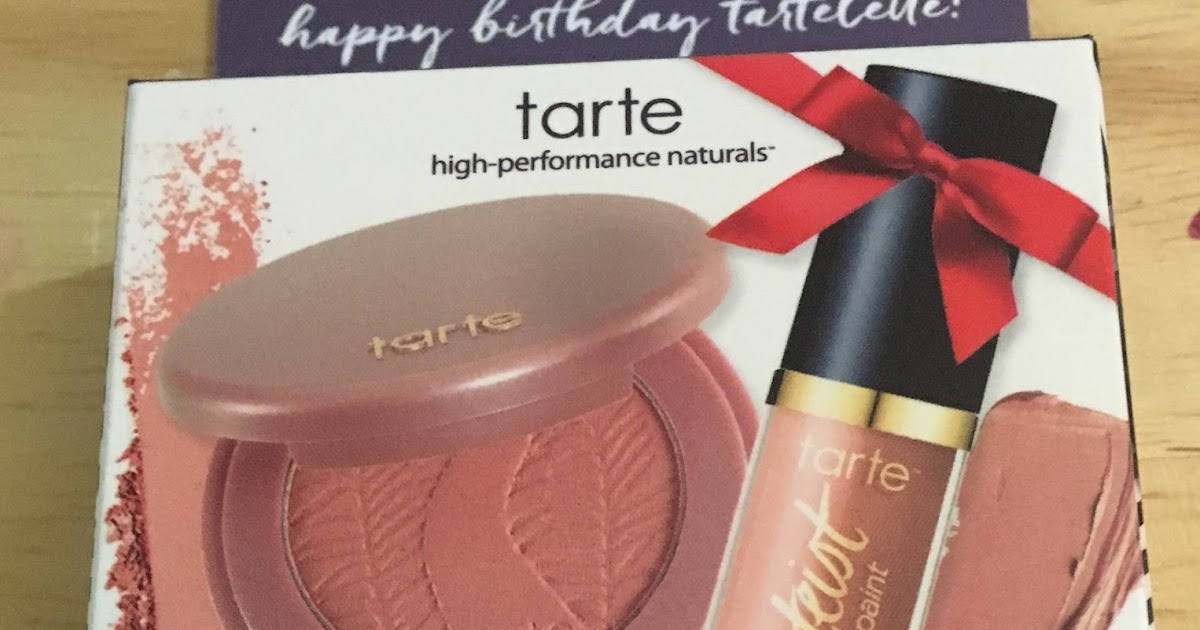 Delicious Color Sephora/Tarte birthday set