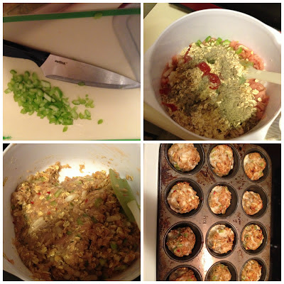 at home turkey meatloaf muffins