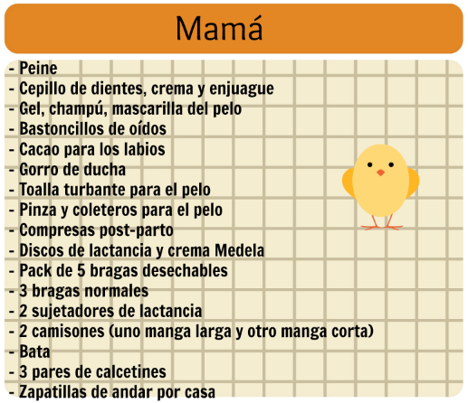 Maleta Para Mama Despues Del Parto 2025