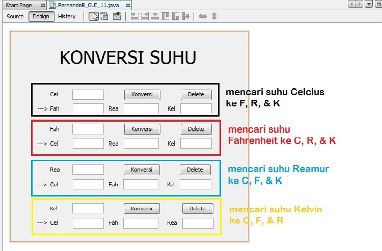 Gui show. Gui конструктор.