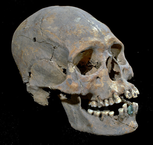 1,600 year old skeleton with stone-encrusted teeth found in Mexico 1,600 year old skeleton with stone-encrusted teeth found in Mexico