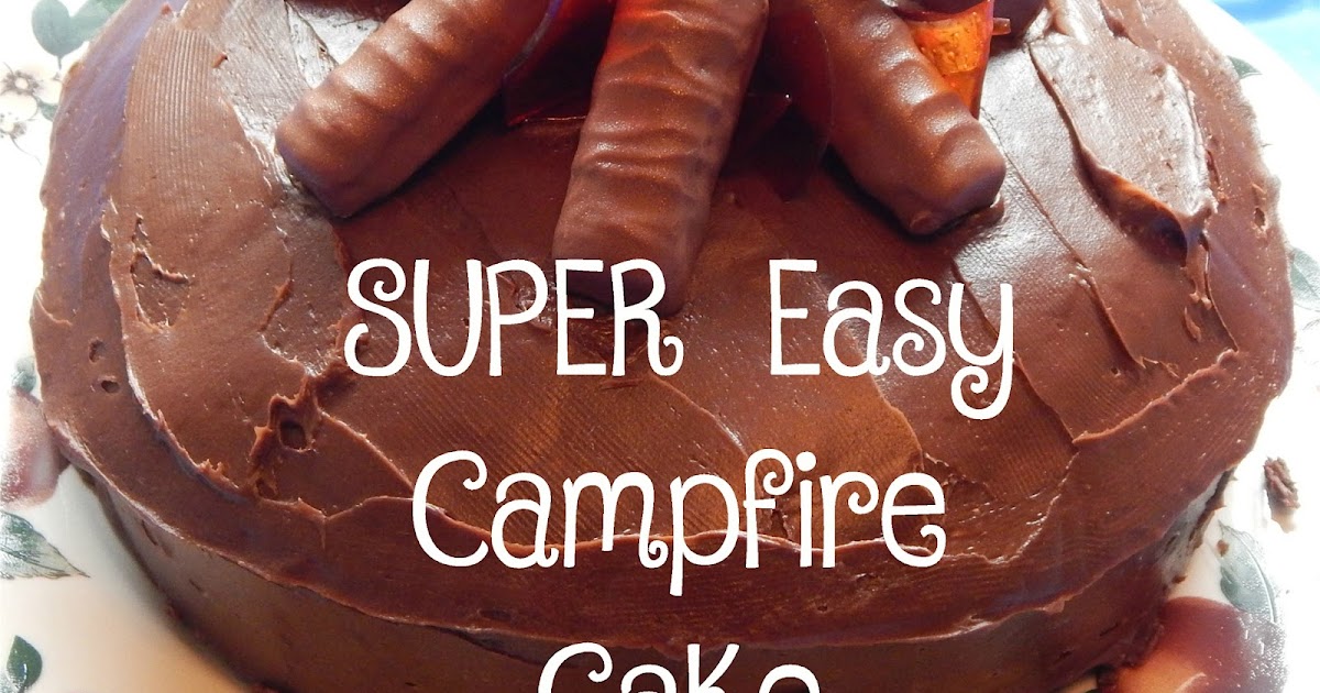 Baking A Cake Over A Campfire Baking A Cake Over A Campfire