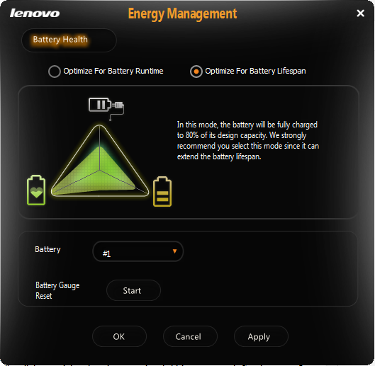 lenovo energy management window8 1 thinkpad