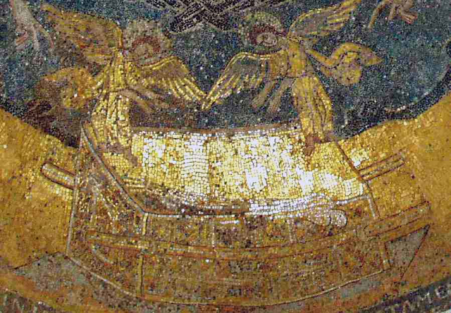 L'arche de l'alliance - mosaïque de Germigny
