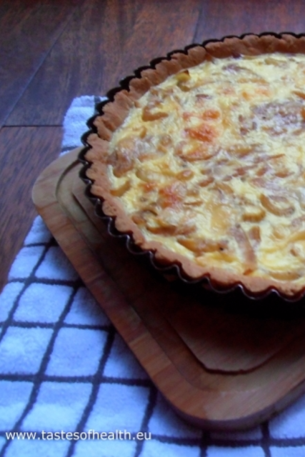 tart, gluten-free, onion, vegetarian