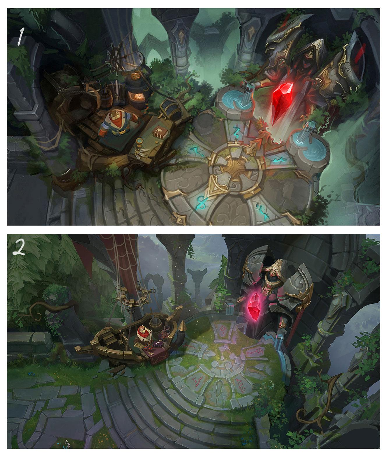 Surrender at 20: Red Post Collection: Summoner's Rift Concept Art ...