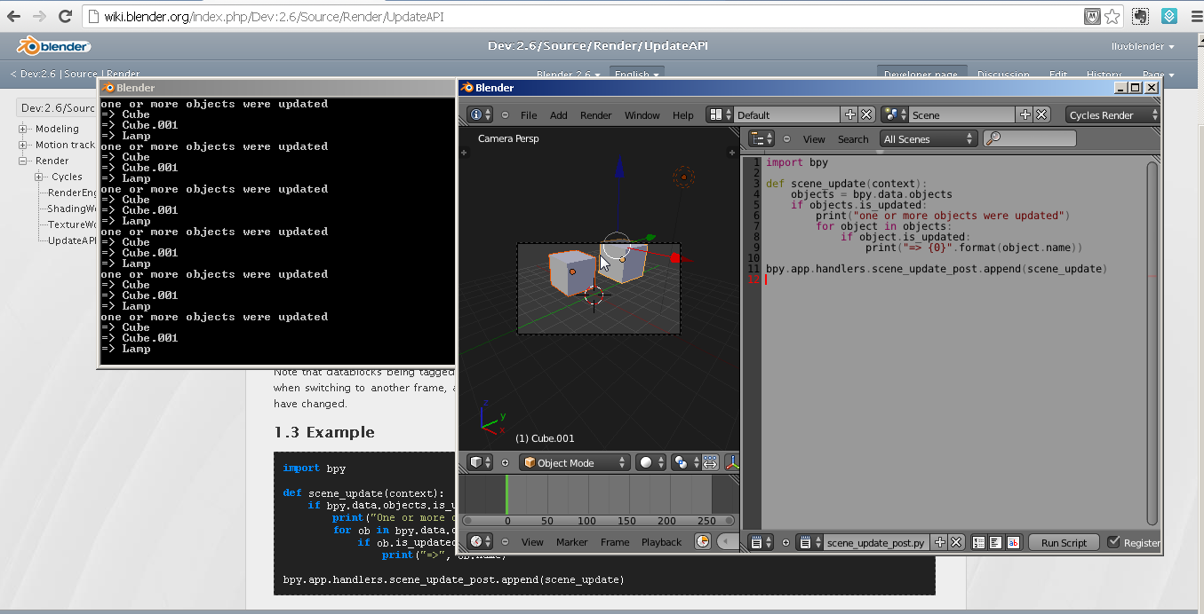 Messing around with pre/post handlers