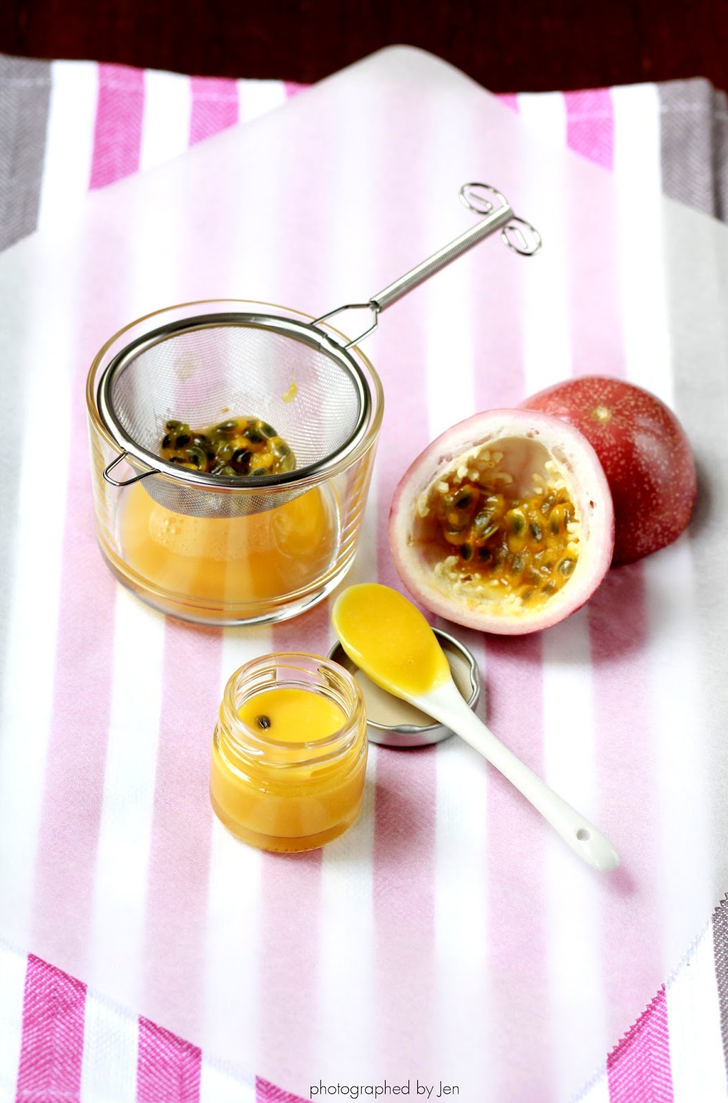 In Cookie Haven Home Made Passion Fruit Curd