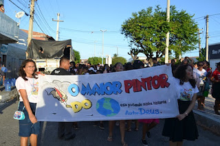 1ª  Caminhada do departamenteo infantil da assembléia de Deus em Maca