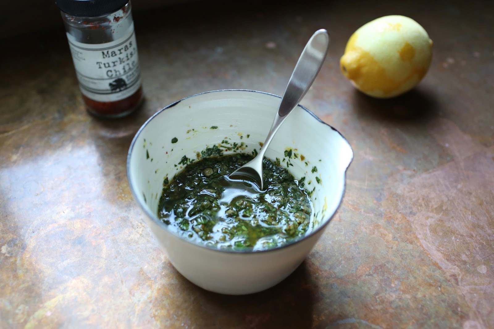 A Serious Bunburyist Parsley Salsa Verde