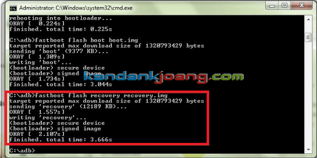 Fastboot boot recovery. Fastboot boot recovery