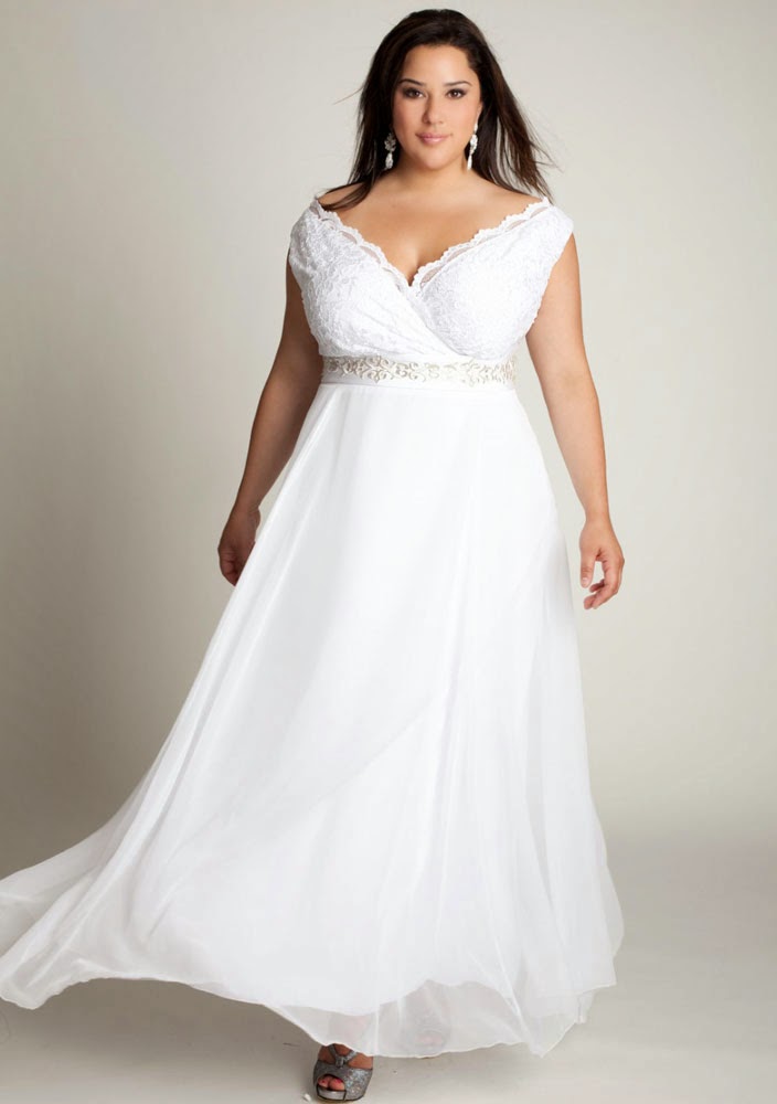 Country Western Style Plus  Size  Wedding  Dresses  Design