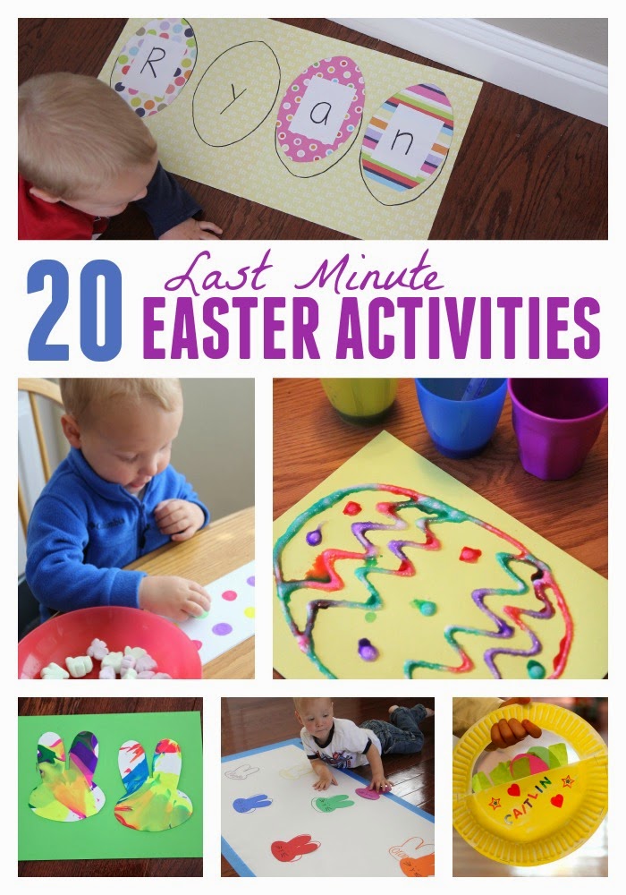 Toddler Approved! Tape Eggs Toddler Easter Craft