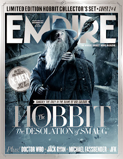 the hobbit desolation of smaug gandalf empire magazine cover