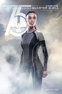 Meta Golding The Hunger Games Catching Fire Poster