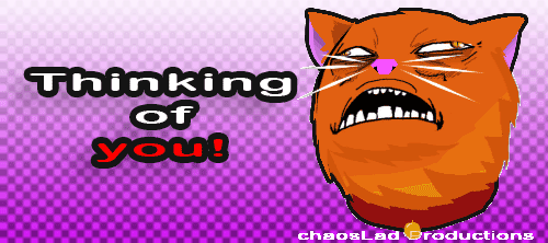 drool cat valentines thinking of you