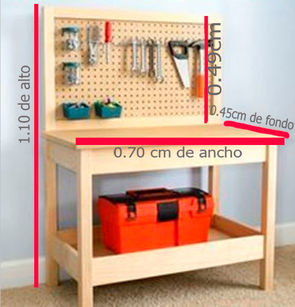 juego de carpinteria para niños