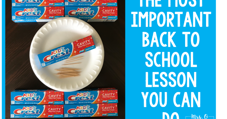 Toothpaste Words: The Most Important Back to School Lesson You Can Do