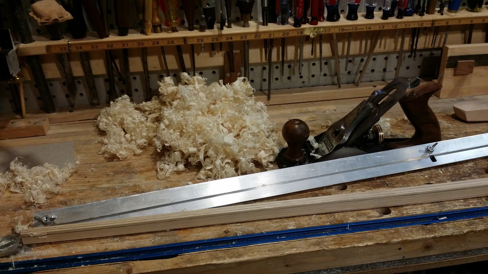 Hickory Golf Shaft (or Making a Tapered Dowel)