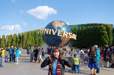 Universal Studios Globe at Universal Studios Japan