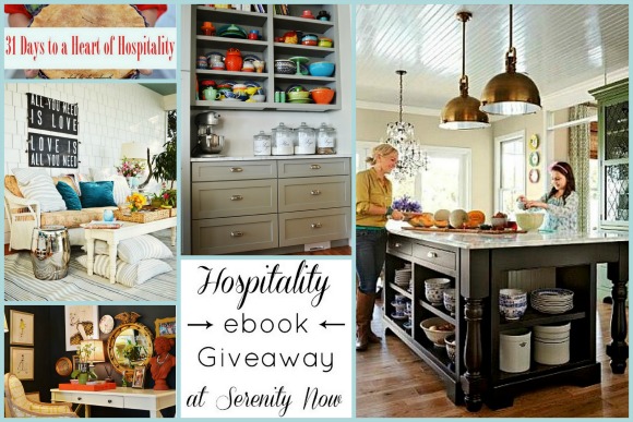 31 Days to a Heart of Hospitality, Review & ebook Giveaway, at Serenity Now