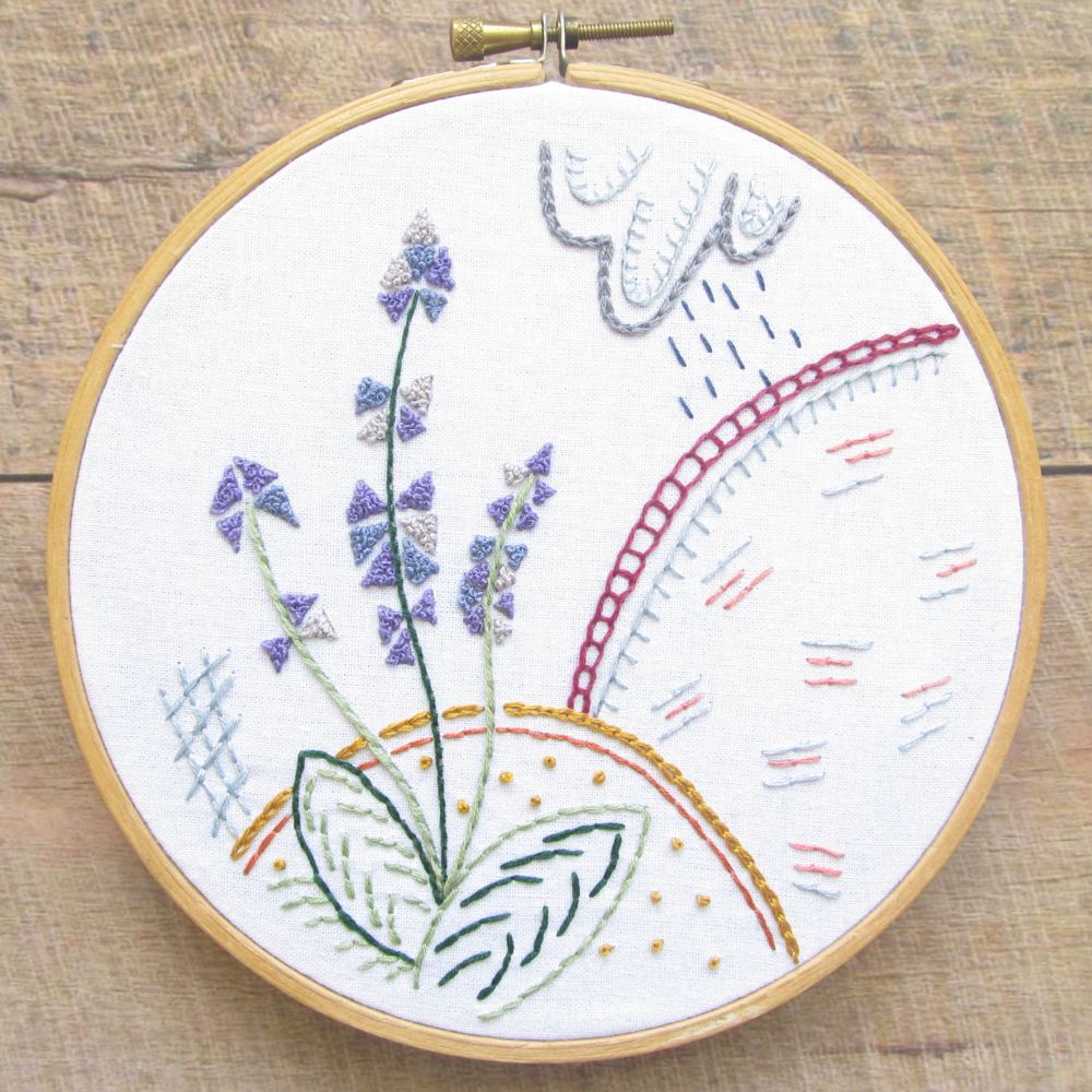 Open Chain Stitch Embroidery