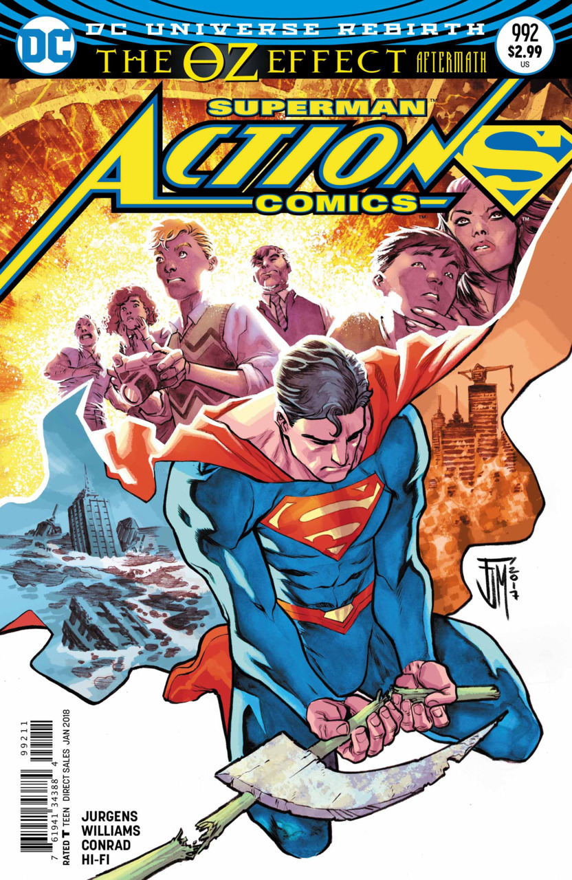 Action Comics 992 January 2018 The OZ Effect Aftermath Aftereffects Story Action Comics 992 January 2018 The OZ Effect Aftermath Aftereffects Story