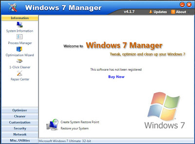 Windows 7 Manager Terbaru