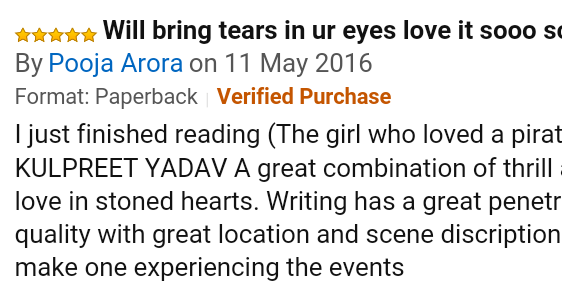 The Review Made My Day
