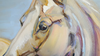 Palomino Horse Painting