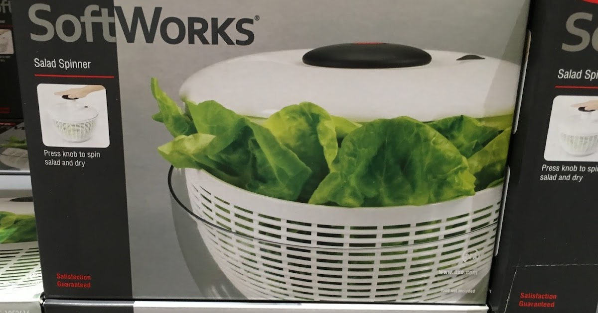 Oxo SoftWorks Salad Spinner Costco Weekender