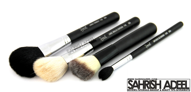 Sigma, Luscious and Ronasutra makeup brushes