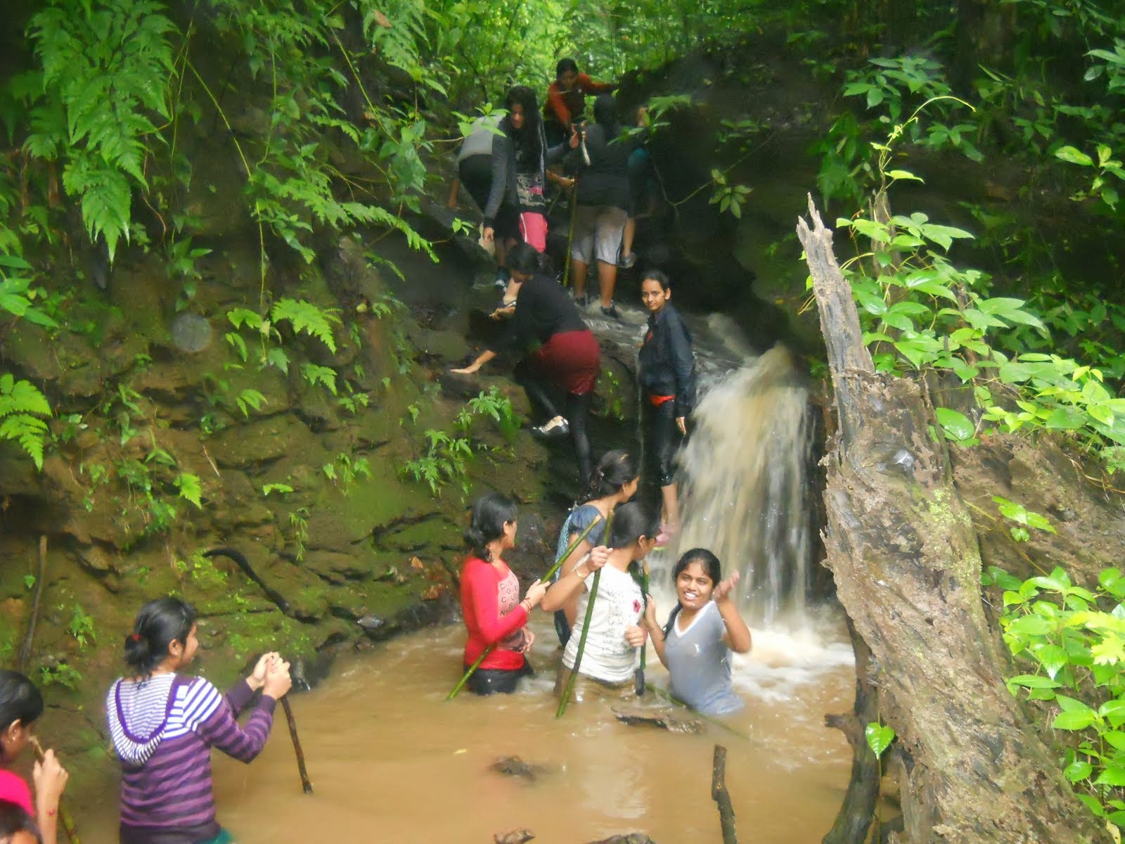 stream treck  by Ajjimane visitors