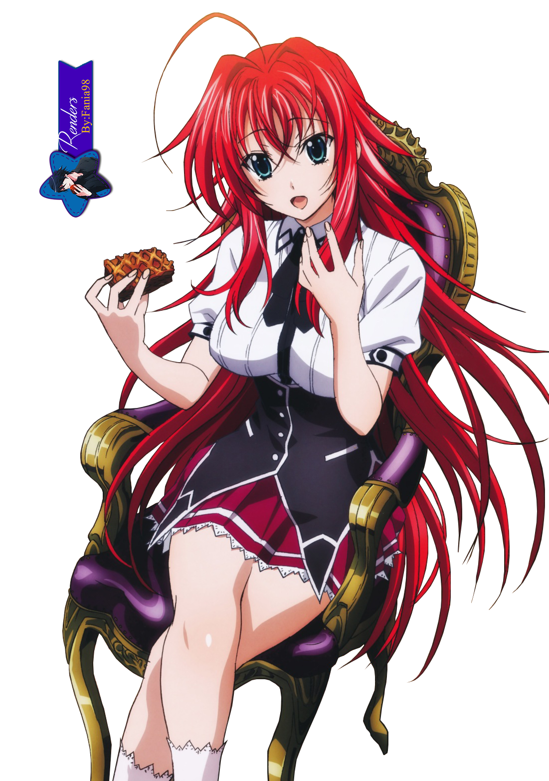 Rias Gremory by me : AnimeART