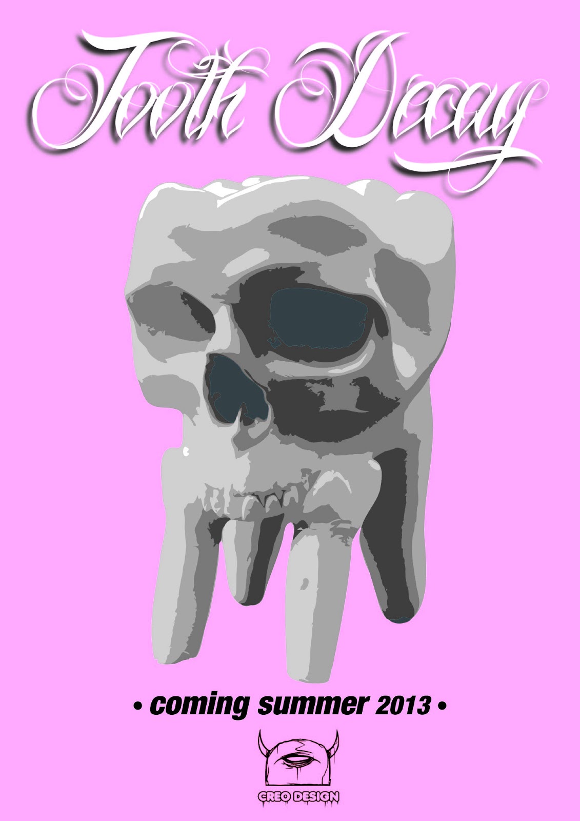 Creo Design Tooth Decay Resin Figure Tenacious.Ninja Art Toy Blog