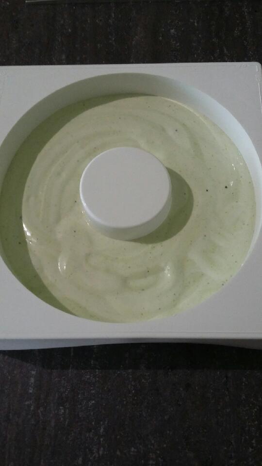 Entremets fruits rouges pistache