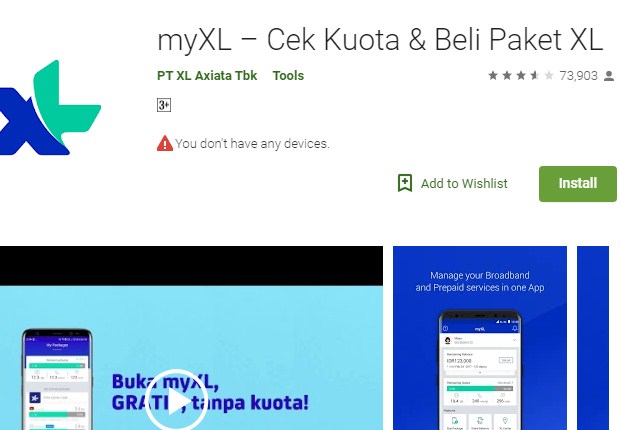 Cara Cek Kuota XL Memakai Aplikasi MyXL Terbaru 2019 Cara Cek Kuota XL Memakai Aplikasi MyXL Terbaru 2019