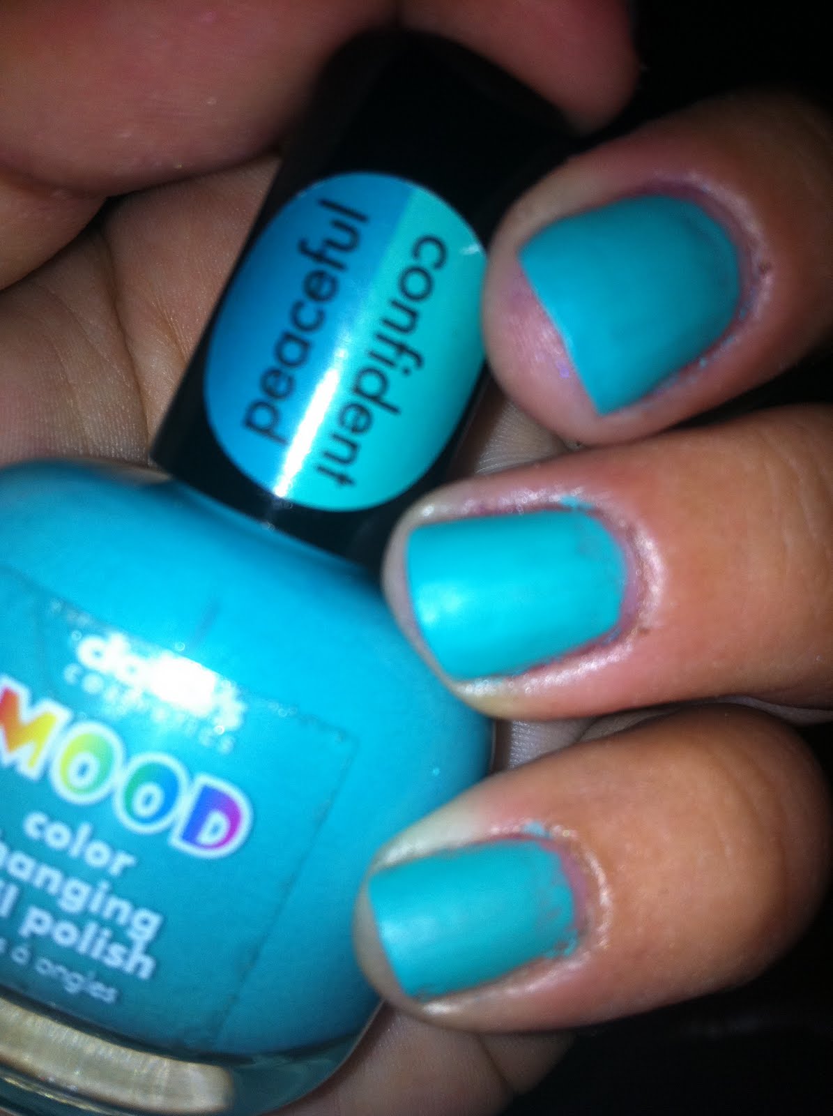 Lacquer Addict: Claire's Mood Color Changing Nail Polish- Peaceful ...
