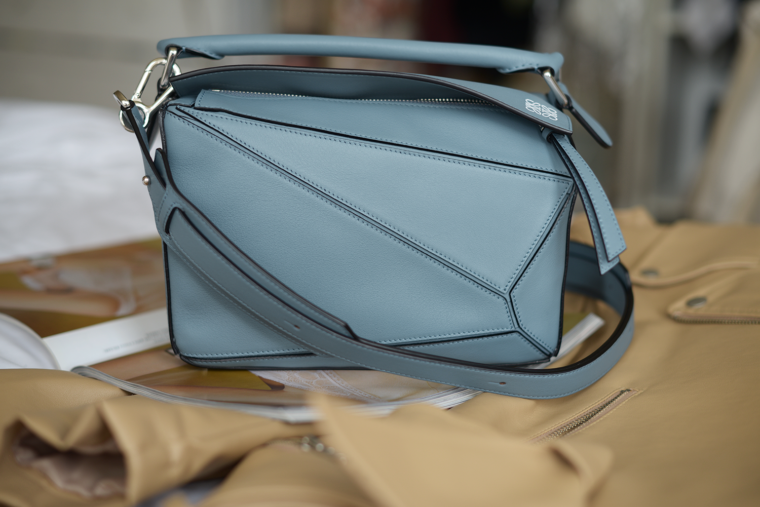 The Loewe Puzzle Bag is the ultimate It bag