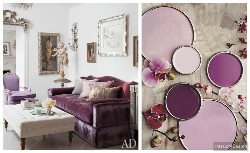 Purple Global Color A Radiant Orchid Decor Interior4design Radiant Orchid Decor Purple Global Color