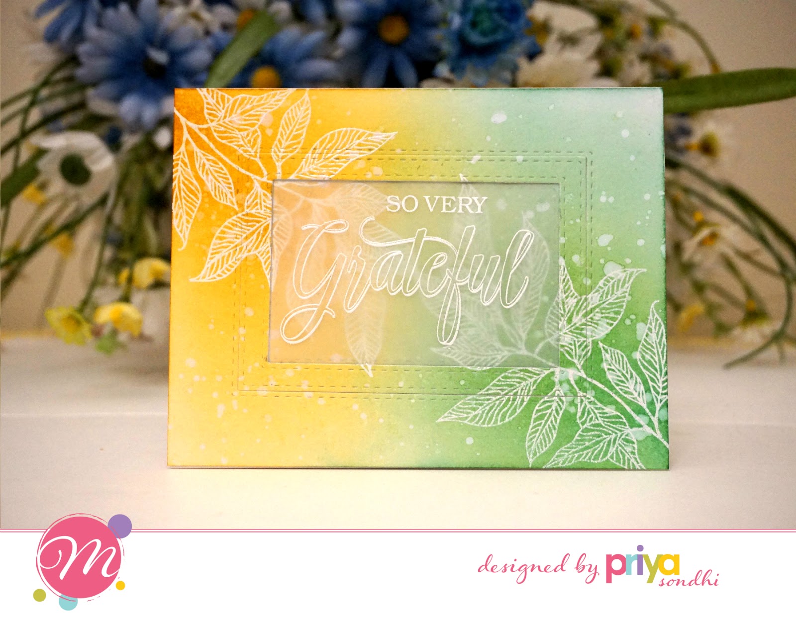 mudra craft stamps card inspirations for mudra october release