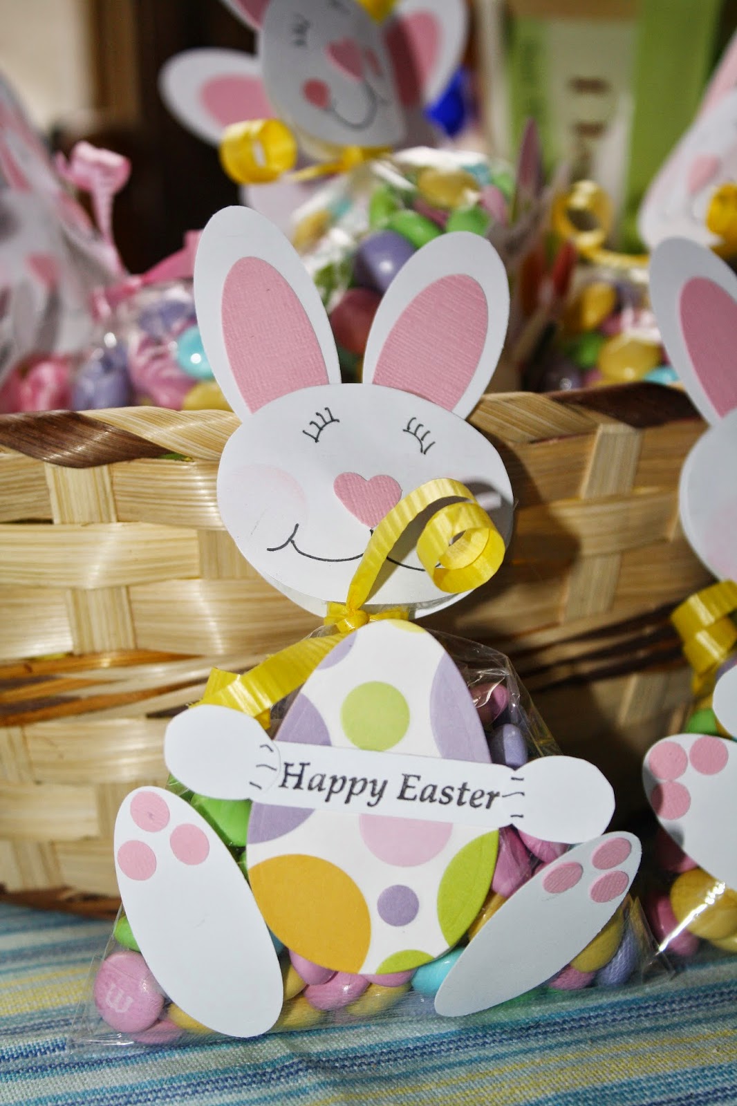 Cards and More Easter bunny candy bags