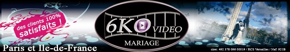 video, cameraman, mariage, Paris, Yvelines, IDF - 6kovideomariage